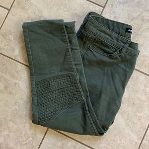Joe Fresh Slim Jeans, Olive, Size 27/04